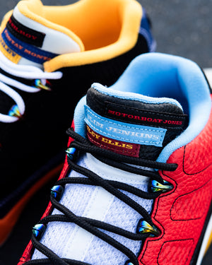 Air Jordan 9 Retro Low 'What The Kilroy' - Black/Challenge Red