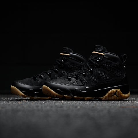 Air Jordan 9 Retro Boot NRG - Black/Gum Light Brown