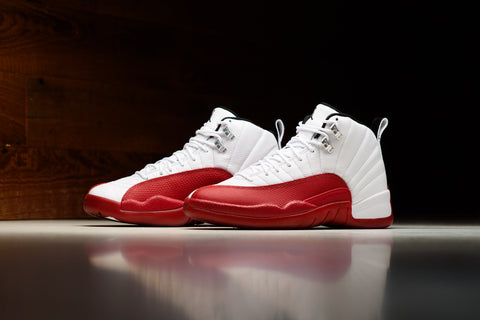 Air jordan 12 retro white red release dates Clearance