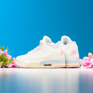 Air Jordan 3 Retro OG 'Spring Is In The Air' - Sail/Jade Aura