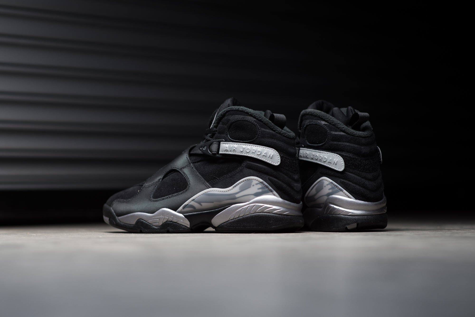 Jordan retro 8 shop gray