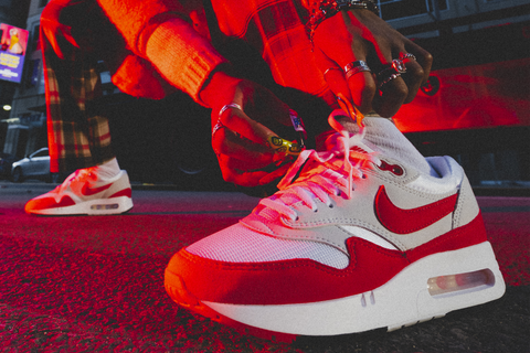 Air max 1 clearance rouge et blanche