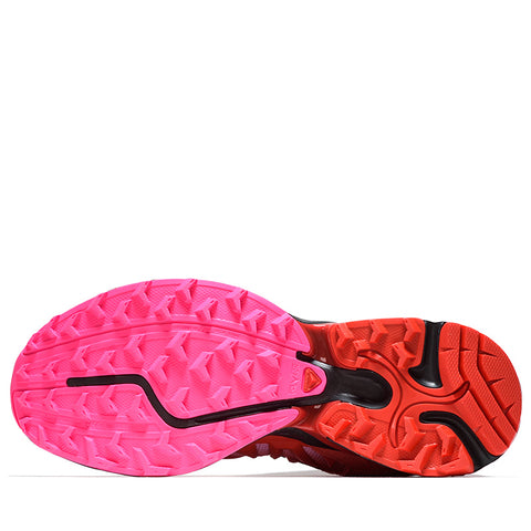 Aries x Salomon XT-Whisper - Fiery Red/Fuchsia Pink