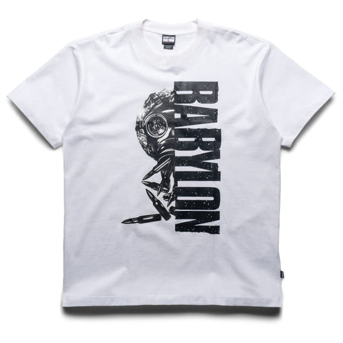 Babylon Gas Mask Tee - Pure White