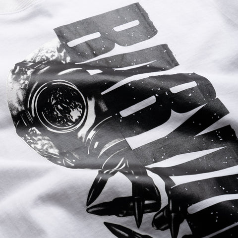 Babylon Gas Mask Tee - Pure White