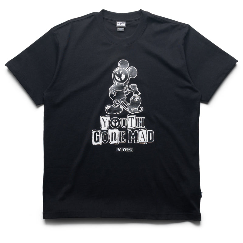 the GazettE ☆ 美品 NINTH BABYLON'S TEE Babylon Youth Gone Mad Tee - Jet Black – Sneaker Politics