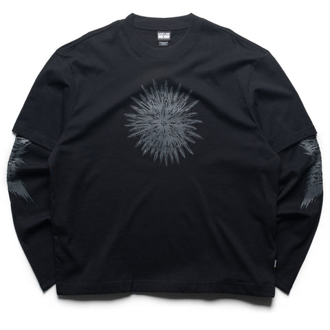 Babylon Twofer L/S Tee - Jet Black/Multi