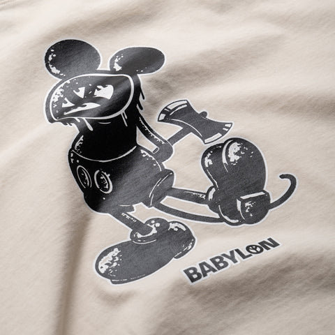 Babylon Youth Gone Mad L/S Tee - Sandy Shore