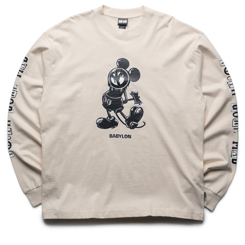 Babylon Youth Gone Mad L/S Tee - Sandy Shore