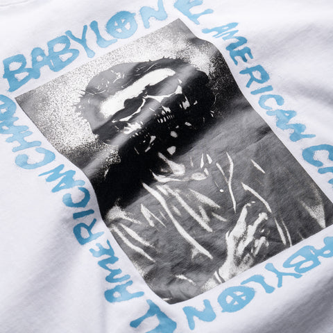 Babylon American Chaos L/S Tee - Pure White