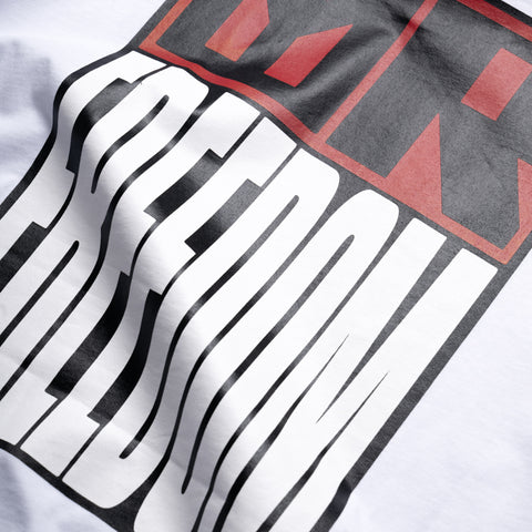 Babylon No Peace Or Freedom Tee - White