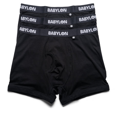 Babylon 3 Pack Boxer Briefs - Black