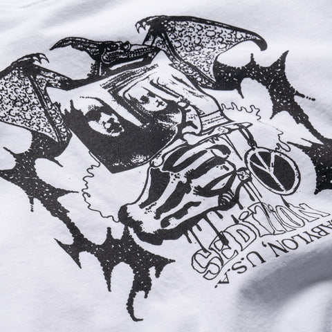 Babylon Sedition L/S Tee - Pure White