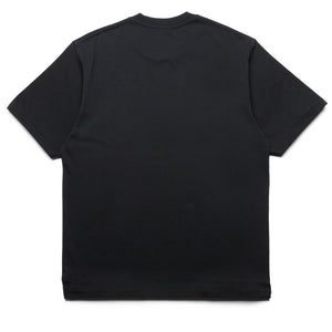 A Bathing Ape Multi Logo College Tee - Black