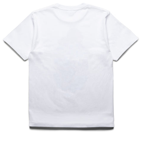 A Bathing Ape ABC Camo Milo On Big Ape Tee - White/Blue