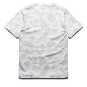 A Bathing Ape City Camo Rhinestone Bape Logo Tee - White
