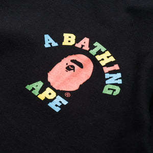 A Bathing Ape Colors College ATS Tee - Black