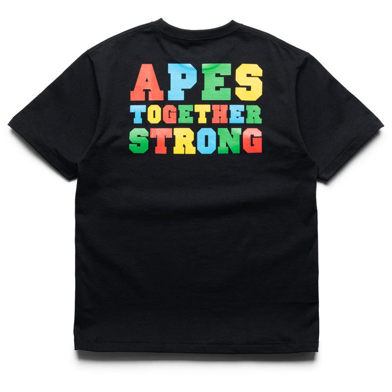 A Bathing Ape Colors College ATS Tee - Black – Sneaker Politics
