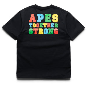 A Bathing Ape Colors College ATS Tee - Black
