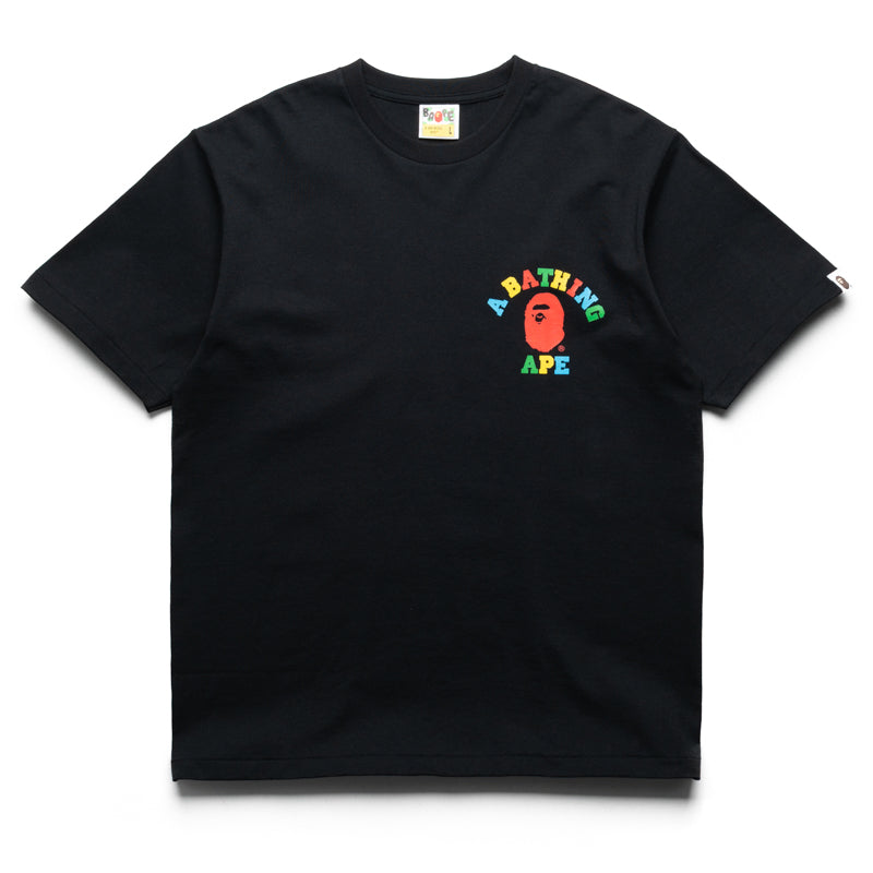 A Bathing Ape Colors College ATS Tee - Black – Sneaker Politics