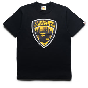 A Bathing Ape Security Emblem Tee - Black
