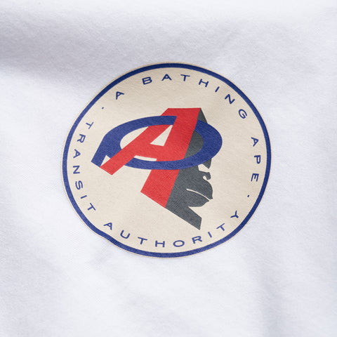 A Bathing Ape Ape Transit Authority Tee - White