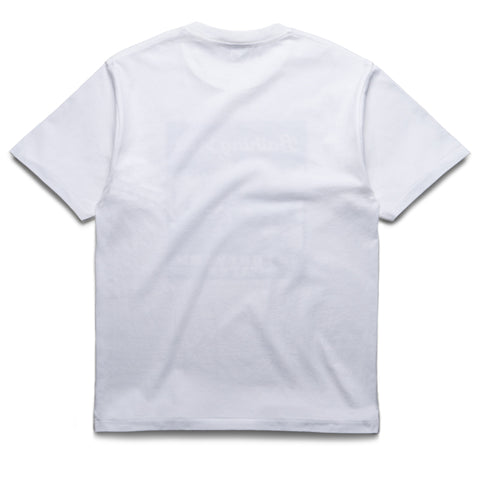 A Bathing Ape Base Camp Tee - White