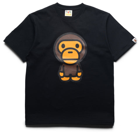 A Bathing Ape Big Baby Milo Tee - Black