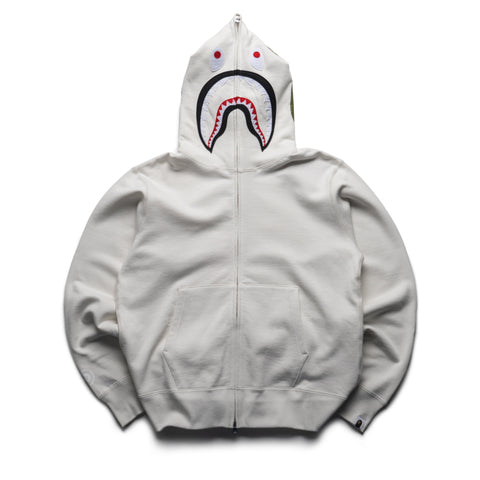 A Bathing Ape Shark Full Zip Hoodie - Ivory