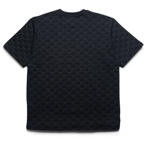 A Bathing Ape College Monogram Logo Tee - Black
