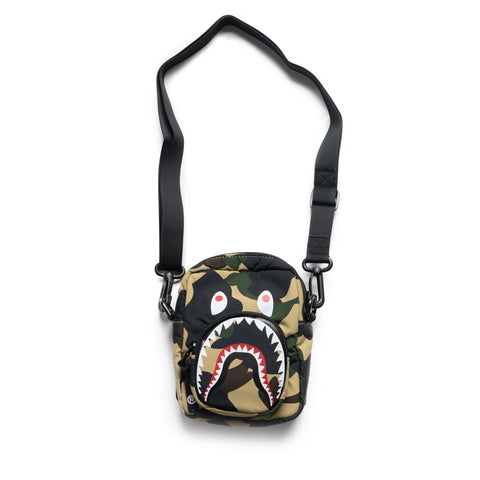 A Bathing Ape 1st Camo Shark Mini Bag - Yellow