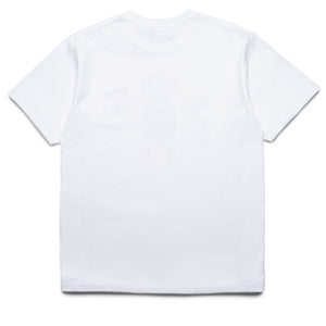 A Bathing Ape Neon Camo College Tee - White