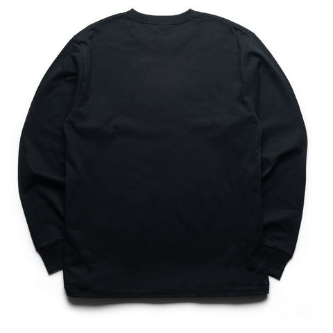 A Bathing Ape College L/S Tee - Black