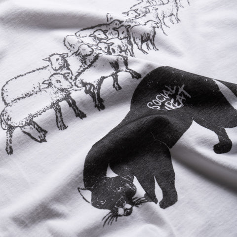 Barriers Worldwide Social Threat Tee - White