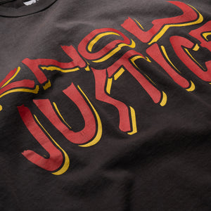 Barriers Worldwide Know Justice Know Peace Boxy Tee - Mink