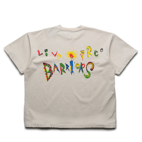 Barriers Worldwide Voodoo Boxy Tee - Off White