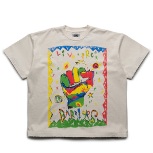 Barriers Worldwide Voodoo Boxy Tee - Off White