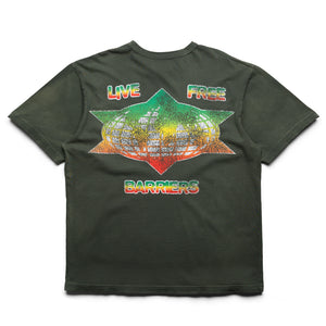 Barriers Worldwide Irie Tee - Vintage Green