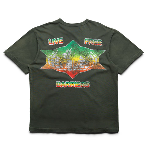 Barriers Worldwide Irie Tee - Vintage Green