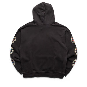 Barriers Worldwide Cowrie Shell Hidden Pocket Hoodie - Mink