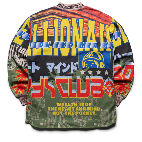 Billionaire Boys Club Northstar L/S Knit Tee - Multi