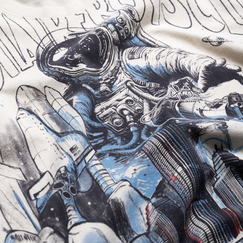 Billionaire Boys Club Space Expo Knit Tee - Gardenia