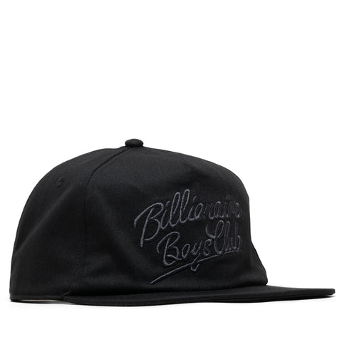 Billionaire Boys Club Script Snapback - Black