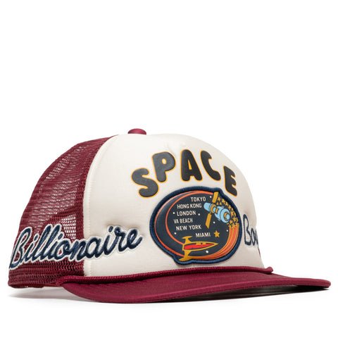 Billionaire Boys Club Space Trucker Hat - Rhododendron