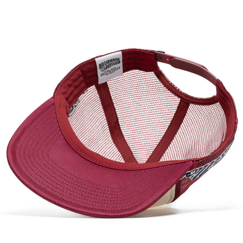 Billionaire Boys Club Space Trucker Hat - Rhododendron