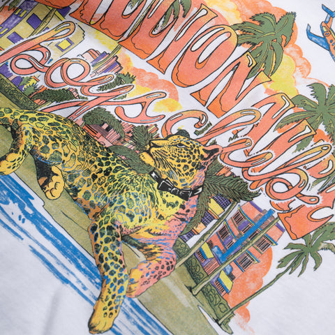 Billionaire Boys Club Leopard Tee - White
