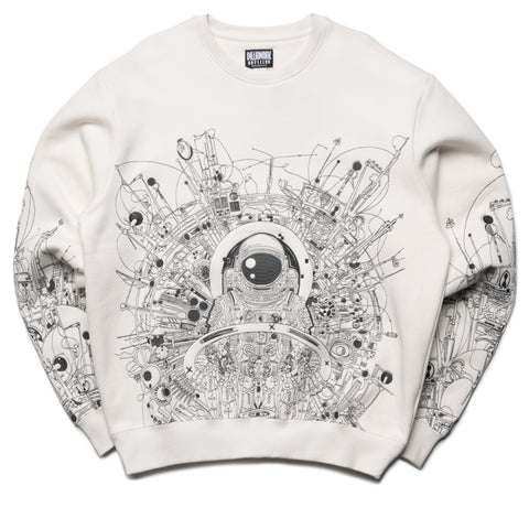 Billionaire Boys Club Effigy Sweatshirt - Whisper White