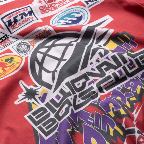 Billionaire Boys Club Pro L/S Knit Jersey - Red