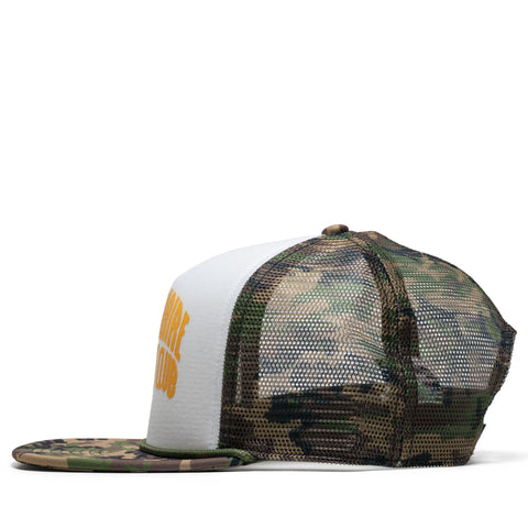 Billionaire Boys Club Camo Trucker Hat - Cypress