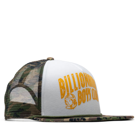 Billionaire Boys Club Camo Trucker Hat - Cypress